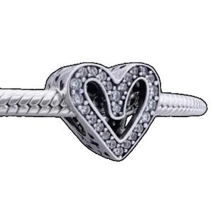 Fashion 925 <b>Silver</b> Zircon Flower Hot Air <b>Balloon</b> Butterfly Heart Beaded DIY Light Luxury Festival Gift Trendy Women Jewelry - Product Image 5