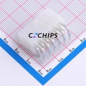 WB420A2H-120P-001 Wire-to-Board Pin Header Bent Lead Through Hole,P=4.2mm 2x6P 4.2mm Right Angle Insert Mini-Fit (MX 4.2) - Product Image 2