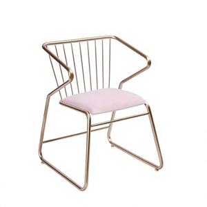 TRADITIONAL LUXURY MODERN ADJUSTABLE STAINLESS STEEL <b>WHITE</b> <b>DINING</b> <b>CHAIR</b> SOLID BACK HOME LIVING ROOM FURNITURE - Product Image 1