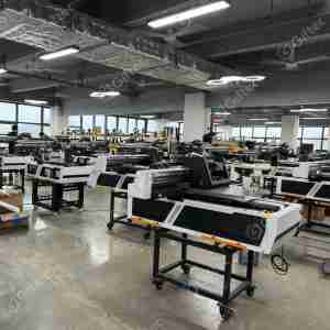 Macchina Giftec impressione Numrique grande formato UV DTF stampante adesivo macchina <span class=keywords><strong>da</strong></span> stampa XP600 6090 UV stampa UV con lamina a caldo - Product Image 6