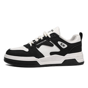 Scarpe da Corsa con Lacci per Uomo, Nuova Moda <span class=keywords><strong>Casual</strong></span> Sportiva per Studenti, Tomaia in Tessuto Elasticizzato, Versatili con Abbinamento di Colori - Product Image 5