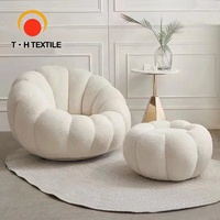 TengHui Neuerscheinung Maßgeschneiderter Farbiger Bouclé-Sofastoff 100% Polyester Weicher Teddy-Polsterstoff für Heimdekoration Taschen Flammhemmend