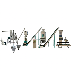 Usine de granulés d'aliments entièrement automatisée 5-8t/h avec fonctionnement à un bouton, réduit de 50% le travail manuel pour les usines d'aliments pour animaux - Product Image 1