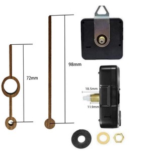 Óc Chó Gỗ Đồng Hồ Tay Phụ Kiện Cho Đồng Hồ Treo Tường Sửa Chữa Thay Thế 5168S Sangtai Thạch Anh Im Lặng Quét Đồng Hồ Phong Trào Cơ Chế - Product Image 4