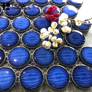 <span class=keywords><strong>Azulejo</strong></span> de <span class=keywords><strong>mosaico</strong></span> azul de porcelana 3d estilo europeo, nuevo producto en China - Product Image 4