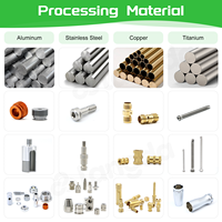 Langda - Usinage CNC de précision sur mesure - Écrous en laiton - Inserts moletés pour applications médicales - Tolérance de 0,01 mm - Classe 8 - Grade