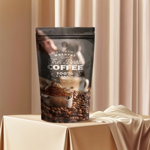 ถุงกาแฟขนาด40ไมครอน2lb ถุงอลูมิเนียมฟอยล์แบบตั้งได้พิมพ์ลายได้มีสีเปิดปิดได้น้ำหนัก300ก. 1กก. วัสดุโมโน - Product Image 5