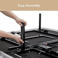 Lit électrique réglable King-Size avec fonction massage, design moderne, tissu et panneau en contreplaqué – Offre Spéciale