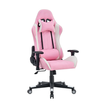Fauteuil de Gaming Ergonomique en PU pour E-sport avec Coussin Cervical, Accoudoirs 2D et Support Lombaire Réglable – Vente en Gros