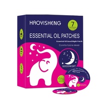 Autocollant infusé Goodnight avec huiles essentielles Aide au sommeil apaisante à domicile portable pour la thérapie de rééducation
