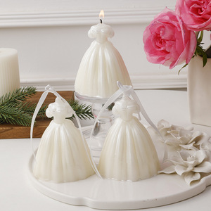 Bougies parfumées créatives pour robes de mariée, cadeaux de mariage, bougies parfumées artisanales pour mariage, vente en gros - Product Image 3