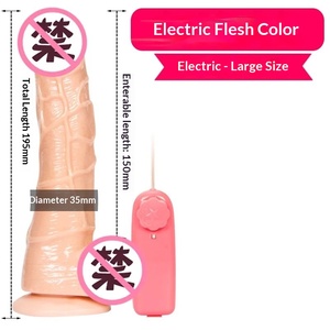 ויברטור עיסוי לנשים עם פונקציית נדנוד, צעצוע מין למבוגרים, דמוי פין חשמלי - Product Image 2