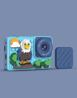 Cámara de Juguete SourcingArk para Niños, Pantalla de 2.4 Pulgadas, CMOS, MP3, 6 Juegos, Multi-idioma, Regalo de Cumpleaños Perfecto para Niños y Niñas H8