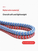 Corde d'escalade d'extérieur Camnal en nylon léger, résistante aux hautes températures, anti-usure, antistatique, spécialisée pour le jardin