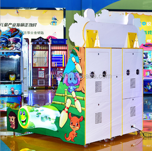 Doble jugadores Arcade moneda operado Video máquina de bolos de aventura juegos de bolos lotería máquina - Product Image 3