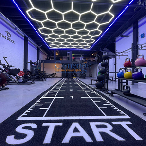 Haute légèreté Garage lumière Inspection hexagone panneau hexagone Led plafond mur <span class=keywords><strong>d</strong></span>étaillant voiture <span class=keywords><strong>atelier</strong></span> hexagone travail Garage <span class=keywords><strong>lampe</strong></span> - Product Image 2