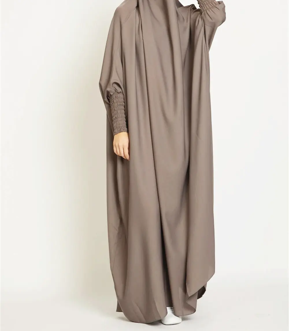 3185 Kuwii ฮิญาบอาบายาห์อบายะห์เสื้อผ้ามุสลิมแบบดั้งเดิมและอุปกรณ์เสริม Khimar Jilbab ชุดสวดมนต์สำหรับผู้หญิง