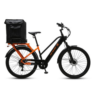 Vélo cargo et de livraison électrique à moteur arrière sans balais, 7 vitesses, cadre en acier, batterie lithium 36V/10.4AH, E Power Genius X9-27.5 7, en promotion - Product Image 2