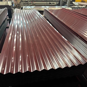 Oluklu Sac Soğuk Haddelenmiş Damgalı 1000-1220mm Genişliğinde Oluklu Galvanizli Çelik Levha - Product Image 2