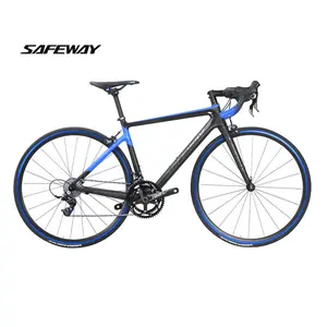 Safeway stock for sale High Quality Carbon Fiber Speed Road Bike Carbon Fibre 700CC 16 Speed Aluminum Frame carbon Road Bike