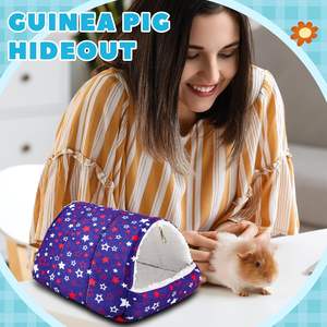 Winter Hamster Supplies Winter Christmas Cotton Beds Hamster Cotton Bed - Product Image 5