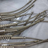 Piège à ressort en acier pour sangliers et lapins - Câble de 4 mm de diamètre, écrous solides, essentiel pour la chasse et la ferme