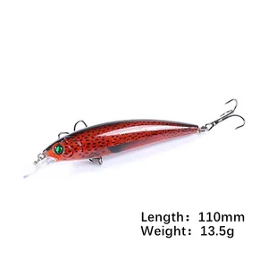 Top Right M3083 110mm 11.5g Jerkbaits Floating Minnow Lure artificiale Hard Bait Fishing Lure Minnow