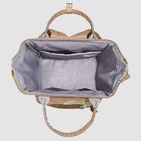 Sac à langer personnalisé, résistant à l'eau, en polyester, multifonctionnel, grande capacité, avec fermeture éclair, pour les sorties