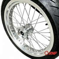 Pour Sur-Ron Ultra Bee, jeu de roues Supermoto en aluminium 7075 de 17 pouces, moyeu CNC, roues de course sur route, conversion de moto électrique tout-terrain