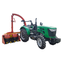 Moxin Offre Spéciale machine à couper l'ensilage à double séquence tracteur à montage latéral récolteuse de fourrage pour le maïs