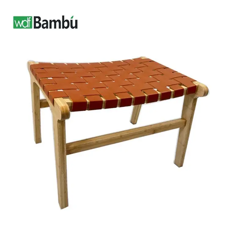 新着カスタム木製Fauteuil De SalonラウンジチェアSessel Fauteuil Salon Complet Fashion Bamboo Chair for Living