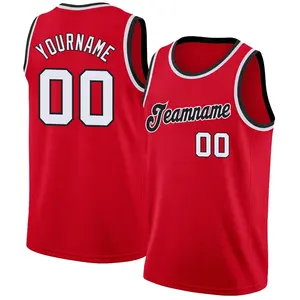 Factory Wholesale Custom Stitched BasketBall Jersey High-quality Printing Or Embroidery Men Basketball Jersey