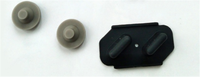 SYYTTCH Répare les coussinets adhésifs du contrôleur, caoutchouc conducteur en silicone pour les accessoires de jeu Nintendo SNES/SFC