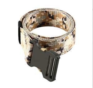 Cinturones de Camuflaje Desértico Digitales DFF1206, Cinturones Tejidos de Lona de 3.8 cm y 4 cm de Ancho, 120 cm de Largo, Personalizados - Product Image 3