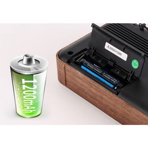 Radio Portátil Vintage de Plástico con Aspecto de Madera, AM/FM/SW, Precio de Fábrica, Éxito de Ventas Nacional - Product Image 3