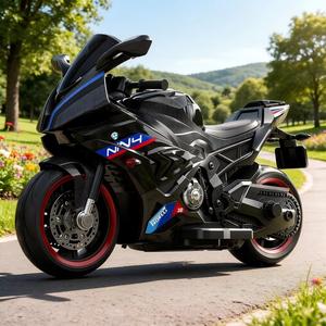 子供用電動バイク、装飾ライトとフロントガラス付き、誕生日プレゼントに最適、子供用二輪車 - Product Image 5