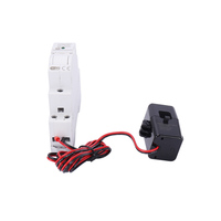 Medidor monofásico con CT, monitor remoto WiFi inteligente, medidor de energía inteligente, interruptor WiFi inteligente con medidor de potencia