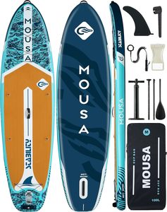 Venta caliente Paddleboard 11 'x 35 "Sup <span class=keywords><strong>Tabla</strong></span> de surf Inflable <span class=keywords><strong>Stand</strong></span> <span class=keywords><strong>up</strong></span> Paddle Board Body <span class=keywords><strong>Tabla</strong></span> Paddle Surf Mega Sup - Product Image 1