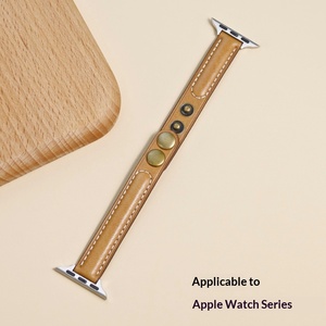สายนาฬิกาหนังแท้ฟอกฝาดแบบวินเทจ Upro สำหรับ Apple Watch Ultra Series 10 9 8 7 SE ขนาด 45 มม. 49 มม. - Product Image 6