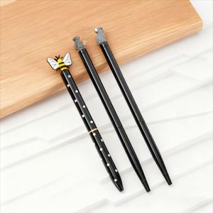 Stylo bille en métal émaillé à motif animalier, personnalisable avec logo, stylos gel mignons pour enfants et étudiants, stylo signature fin – Meilleures ventes - Product Image 4