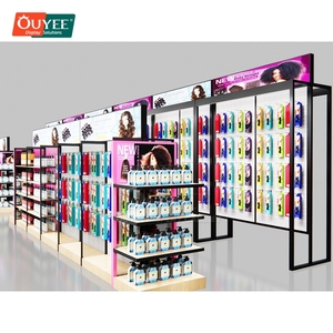 Servicio de Diseño de Tiendas, Estanterías para Minoristas, Exhibidores para Pelucas, Altura Ajustable, Acero Inoxidable Cepillado, Exhibidores para Pelucas - Product Image 2