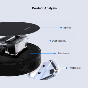 JEXY F4S Robot de Autolimpieza Robot de Barrido Inteligente Aspirador Robot Aspirador en Seco y Húmedo - Product Image 3