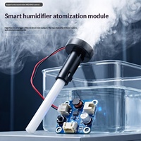 Module humidificateur ultrasonique 3-4.5V à tension large, double commande programmable, kit DIY