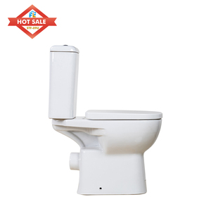 Inodoro moderno <span class=keywords><strong>de</strong></span> cerámica con certificación CE, <span class=keywords><strong>de</strong></span> dos piezas, con descarga tipo tornado, taza alargada, montado en la <span class=keywords><strong>pared</strong></span>, para baño. - Product Image 3