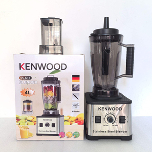 Blender en acier inoxydable 4L pour usage domestique et commercial, 1501-2000W, 7+ vitesses, 6 lames, broyeur à glace et <span class=keywords><strong>hachoir</strong></span> à <span class=keywords><strong>viande</strong></span> - Product Image 6