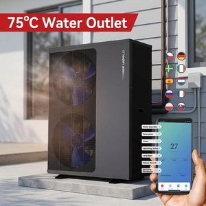 Dernière Pompe à Chaleur Air-Eau EVI Inverter R290 22 kW, Système de Chauffage et Refroidissement, Chauffe-Eau Sans Réservoir Électrique Extérieur pour Usage Domestique - Product Image 2