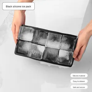 Molde <span class=keywords><strong>de</strong></span> cubitos <span class=keywords><strong>de</strong></span> hielo <span class=keywords><strong>de</strong></span> silicona <span class=keywords><strong>de</strong></span> grado alimenticio <span class=keywords><strong>de</strong></span> 4 piezas <span class=keywords><strong>grande</strong></span> transfronterizo, fácil <span class=keywords><strong>de</strong></span> usar, fabricante <span class=keywords><strong>de</strong></span> whisky, tapa <span class=keywords><strong>de</strong></span> barra <span class=keywords><strong>de</strong></span> cabeza negra, herramienta <span class=keywords><strong>de</strong></span> bola <span class=keywords><strong>de</strong></span> hielo, helado - Product Image 2