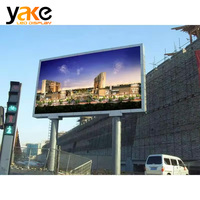 Pantalla LED para Exteriores Yake Personalizada, Impermeable, de Gran Tamaño, para Publicidad Digital, P6 P8 P10, Resolución 8K, Legible Bajo la Luz Solar