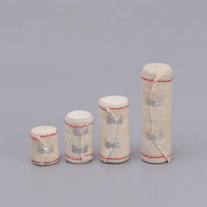 YD110R لباس الجروح الطبي ، ضمادة ناعمة جيدة التهوية ، لفافات خط أحمر ، ضمادة كريب إسباندكس مرنة - Product Image 6