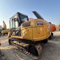 Excavatrice d'occasion CAT 312D2GC bien entretenue, performances de creusement fiables, idéale pour les projets de fondations et de carrières